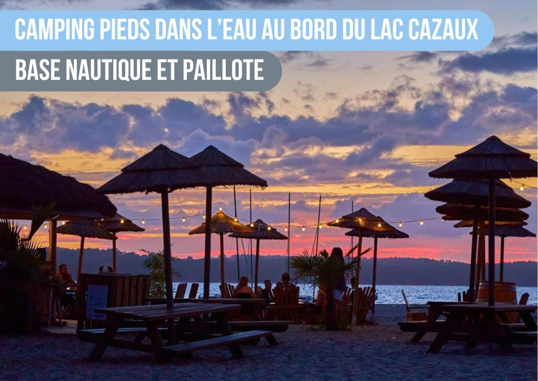 200M De La Plage Bungalow Luxe De 44M2 Menage Et Draps Inclus Camping 5 Etoiles Mayotte Lac Biscarrosse Koyobalys מראה חיצוני תמונה