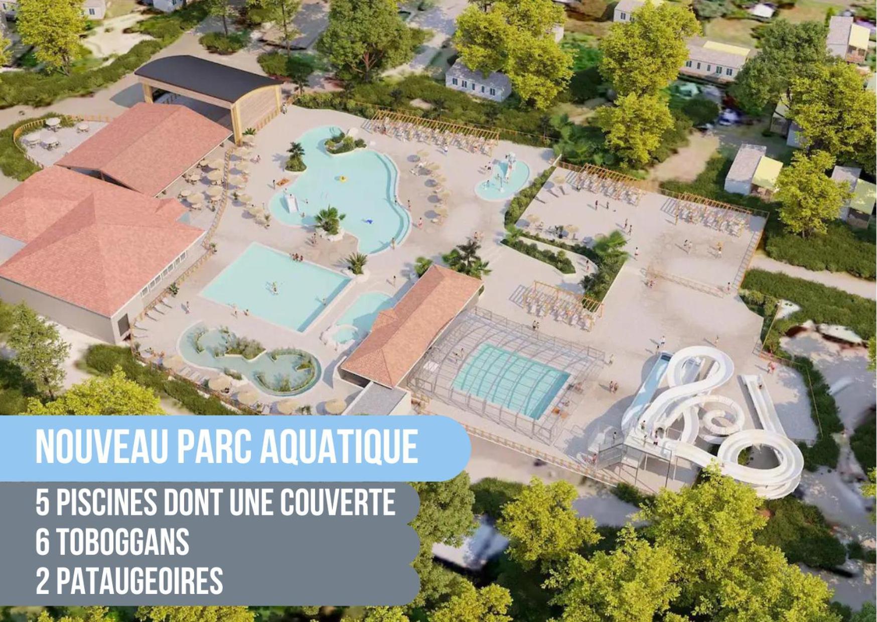 200M De La Plage Bungalow Luxe De 44M2 Menage Et Draps Inclus Camping 5 Etoiles Mayotte Lac Biscarrosse Koyobalys מראה חיצוני תמונה